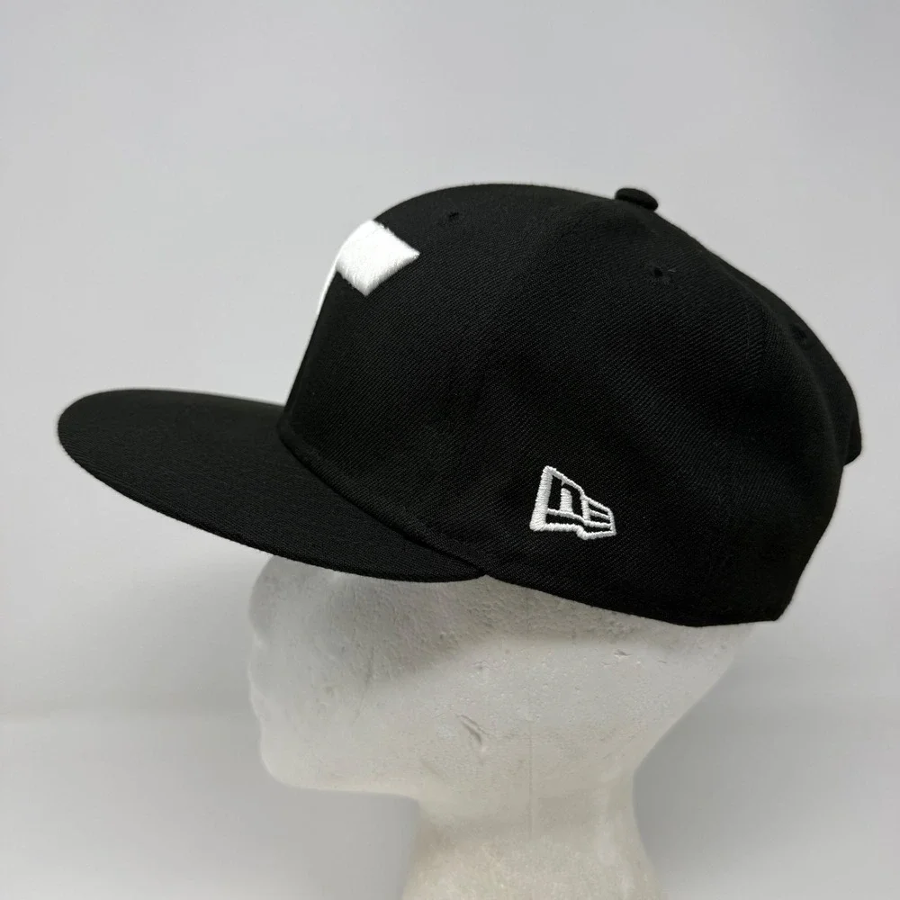 New Era 9FIFTY Utah Jazz Snapback Hat Black White NBA‎ Basketball Cap Flat Bill